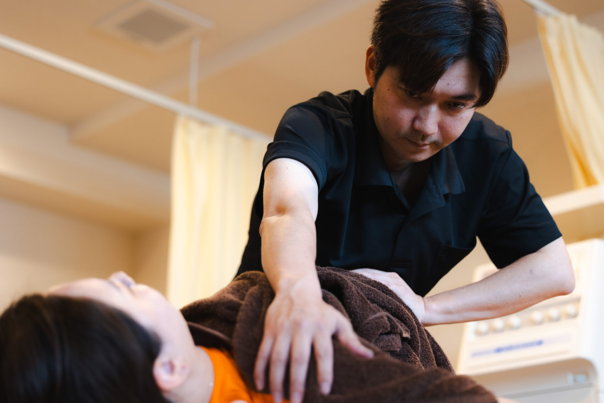 施術中の様子